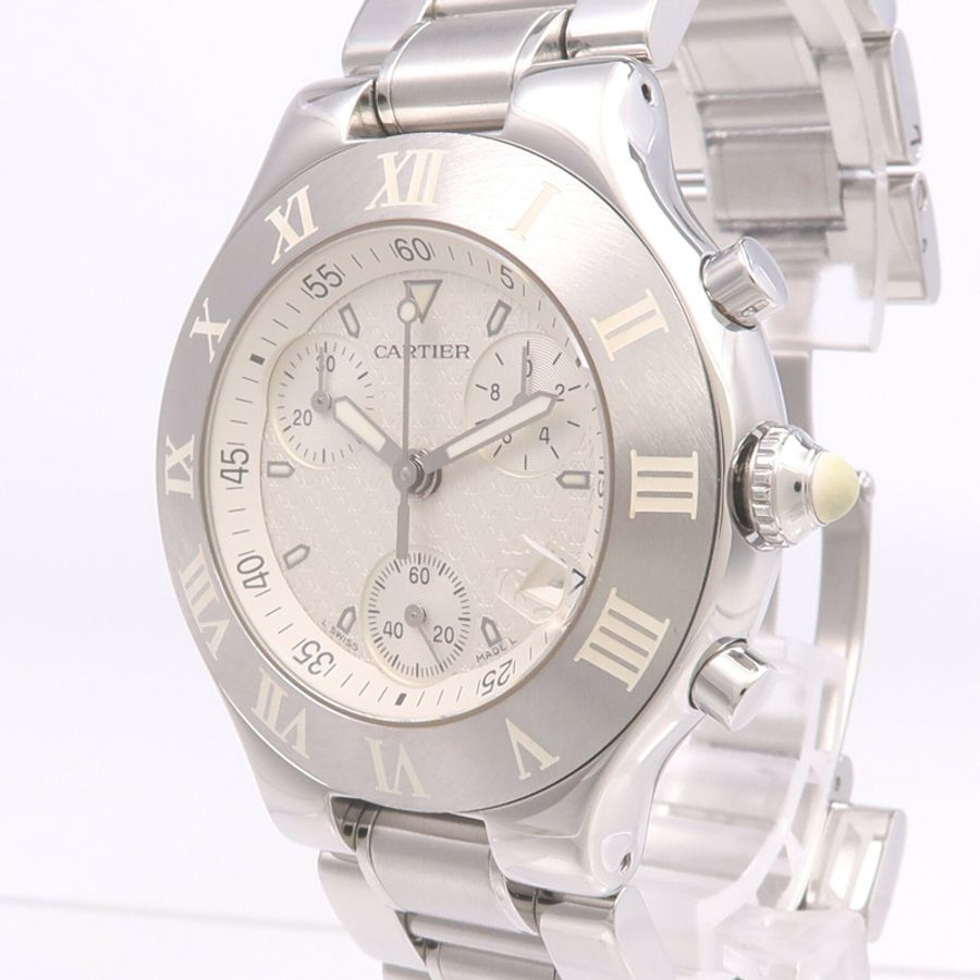 CARTIER Must 21 Chronoscaph W10184U2-2