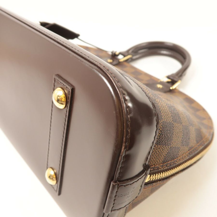 LOUIS VUITTON Damier Ebene Alam PM手挽袋-10