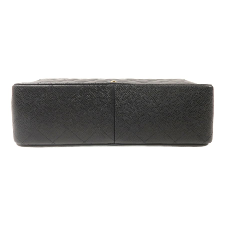 CHANEL 牛皮皮革Large Classic鏈帶肩背袋-3