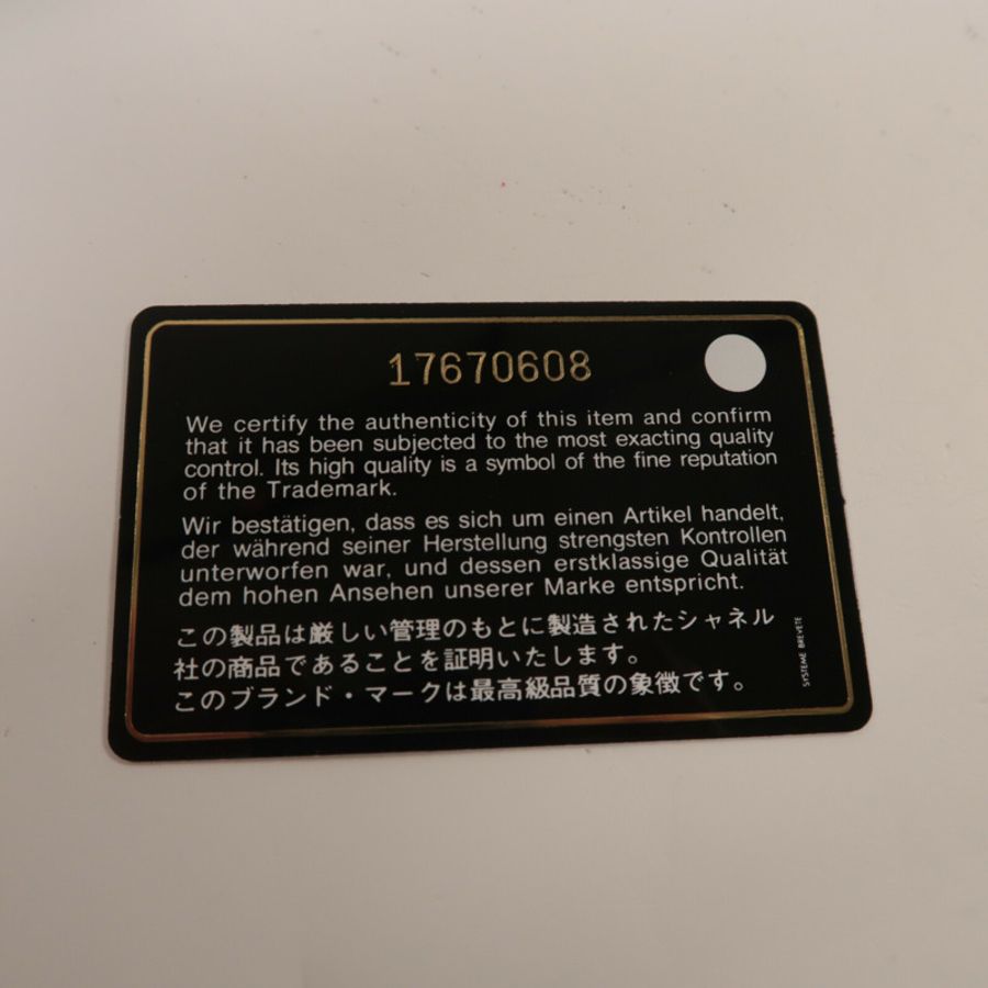 CHANEL 牛皮皮革Large Classic鏈帶肩背袋-7