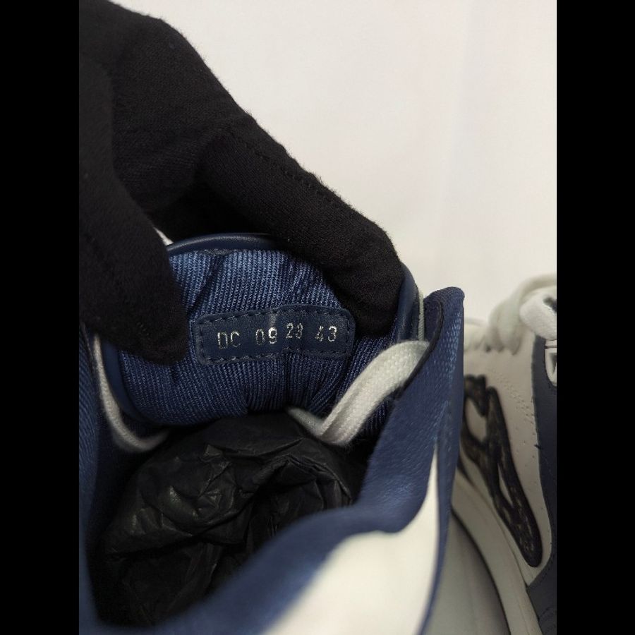 莉亞精品♡Dior B57 藍白運動鞋 尺碼43 近新閒置-7