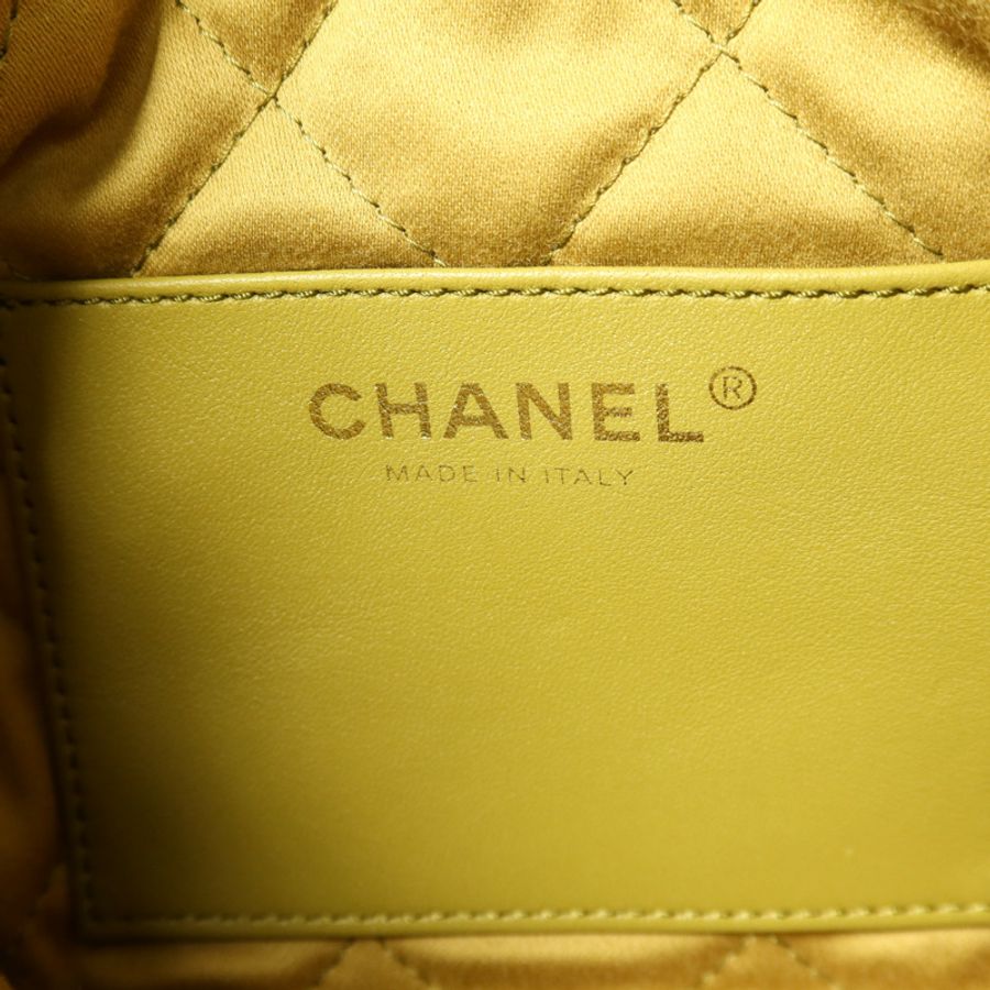 CHANEL 牛皮皮革Chanel 22 Mini手挽肩背兩用袋-5