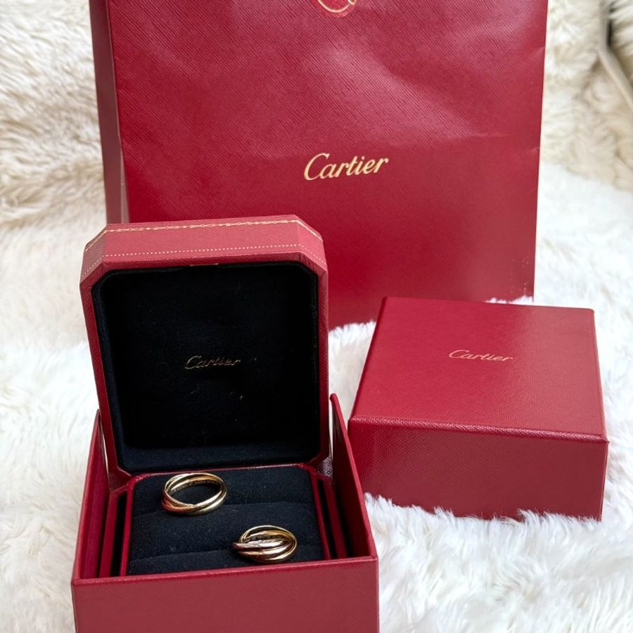 Cartier trinity三色戒指 對戒-0