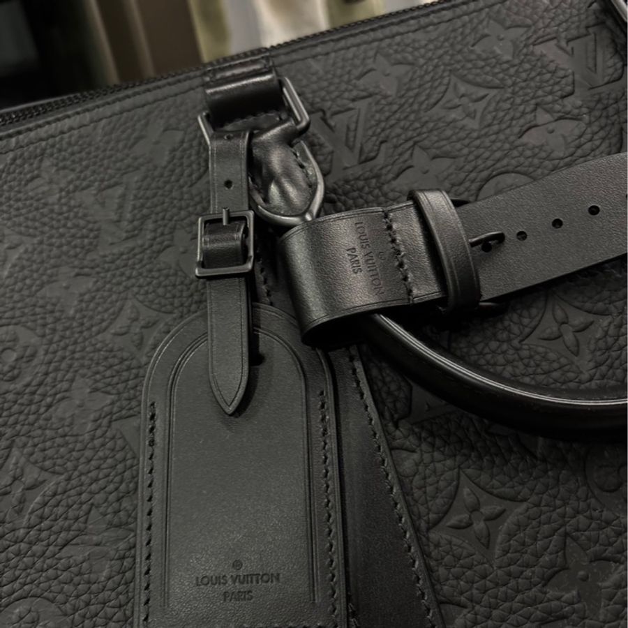 全新閒置🌟Louis Vuitton Keepall 50 Monogram Taurillon 皮革|Classic Trend CT精品|台北東區實體-5