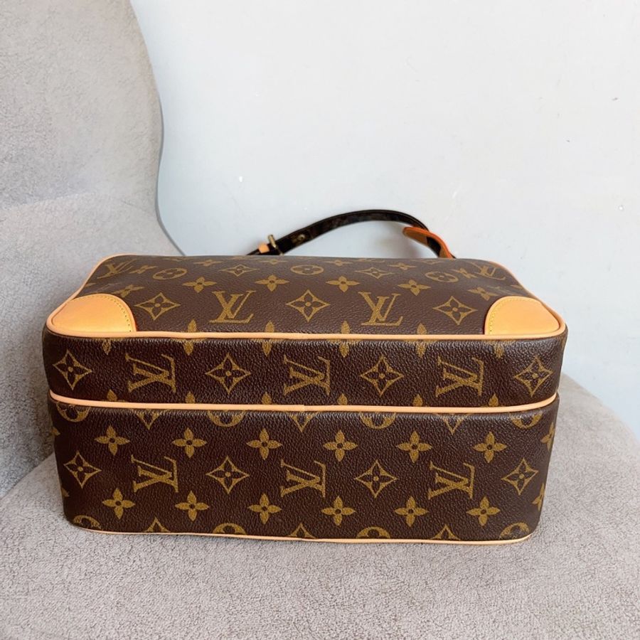 超容量LouisVuitton 路易威登經典老花-斜跨雙層郵差包-橫版-9