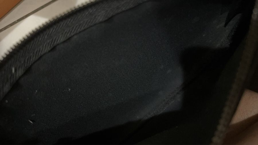 LOUIS VUITTON Trio郵差包三合一黑色PVC老花-13