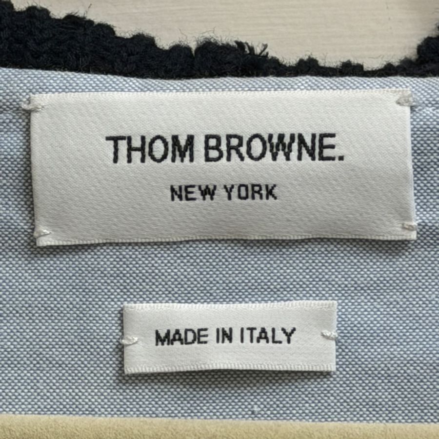 Thom Browne 拼接襯衫開襟外套-12