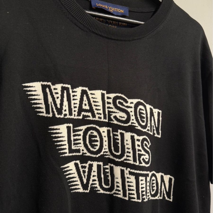 近新品🌟Louis Vuitton Maison Logo針織短袖|Classic Trend CT精品|台北東區實體-1