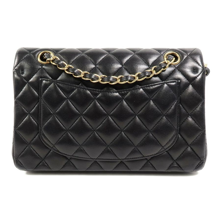 CHANEL 羊皮皮革Classic 23鏈帶肩背袋-1