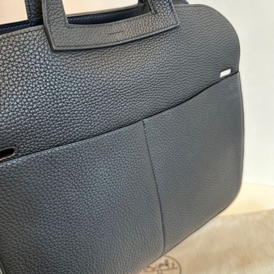 Hermes Halzan 31 黑銀-5