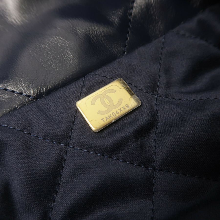 CHANEL 牛皮皮革C22 Small鏈帶肩背袋-6