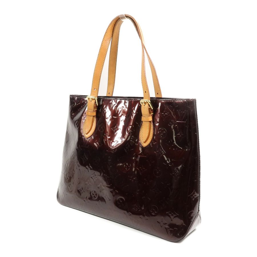 LOUIS VUITTON Monogram Vernis Brentwood手挽袋-2