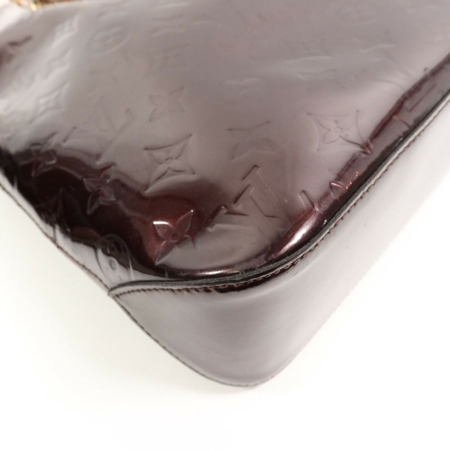 LOUIS VUITTON Monogram Vernis Brentwood手挽袋-9