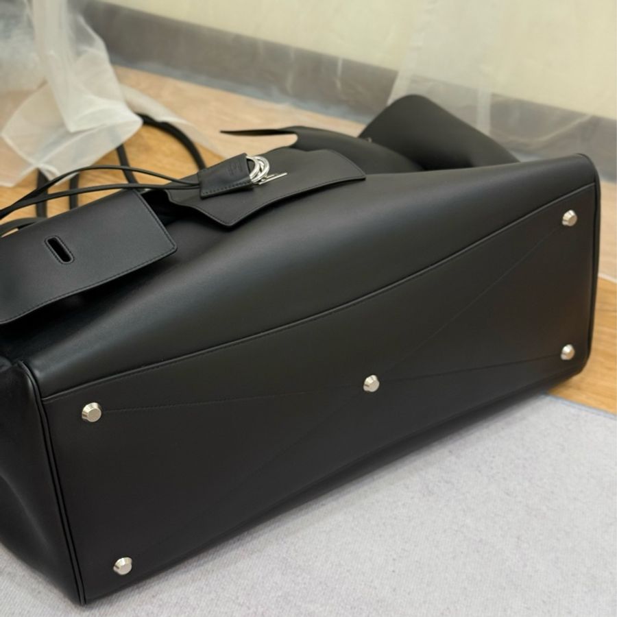 全新BALENCIAGA 黑銀 belair carryall 機場包 大號 台灣專櫃購入25萬-5
