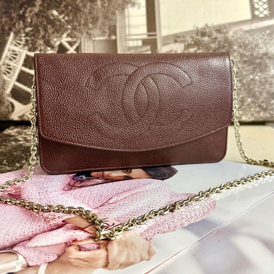 🩵MYMluxurybag🩵 Chanel 荔枝皮WOC 手提-0