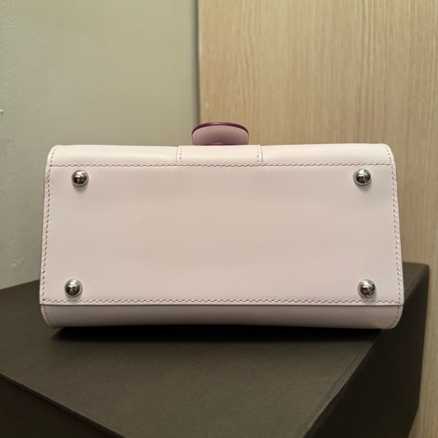 (Full set, unused) Delvaux Brillant Mini in Silk Lavender Colour PM (New Sellier)-9