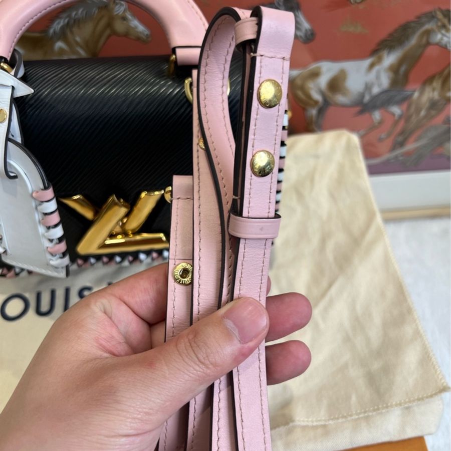 路易威登/Louis Vuitton 扭扭包twist水波紋 95新手提單肩包-6