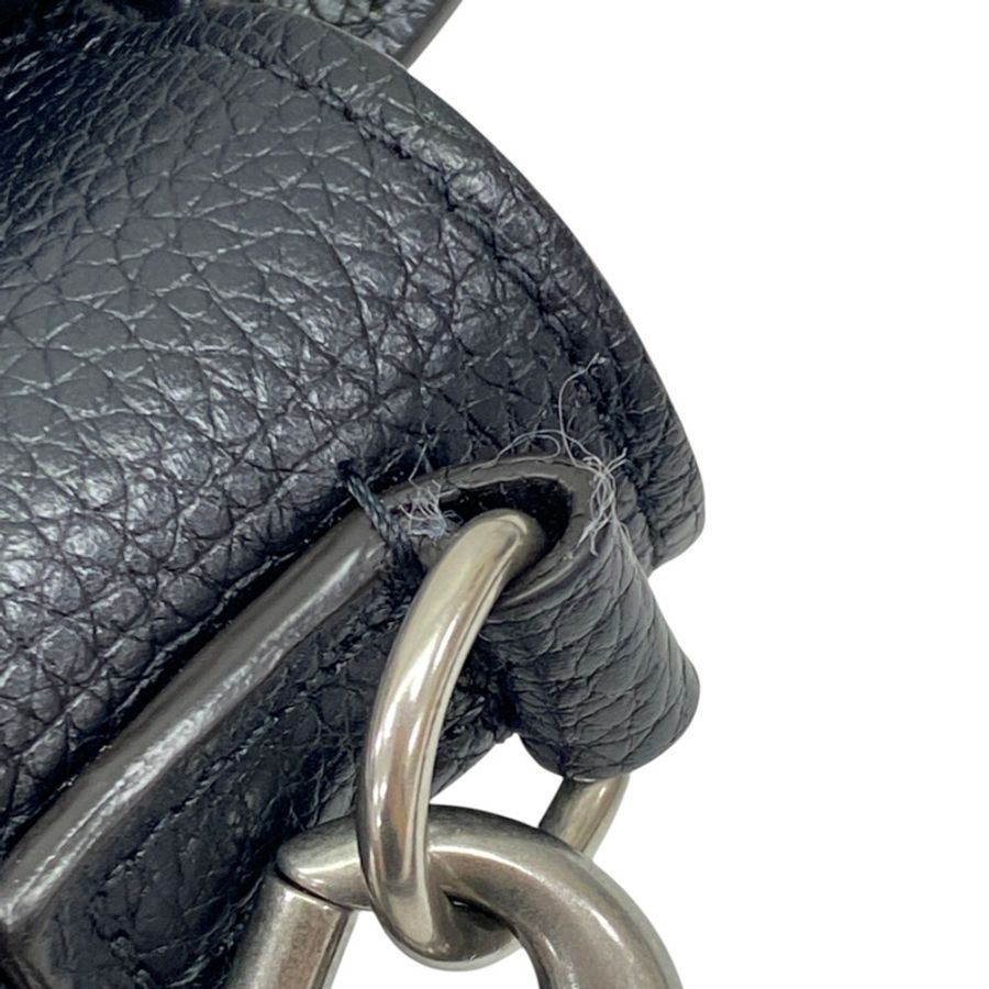 黑色 牛皮 Luggage Nano 兩用包 189243DRU【CELINE 賽琳】 189243DRU-12