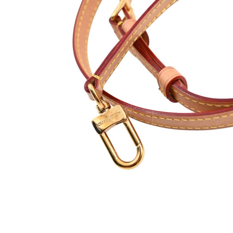 中古 Louis Vuitton 路易威登 LV Nano Speedy 牛仔藍金色五金 M82950 雙用斜挎手袋-17