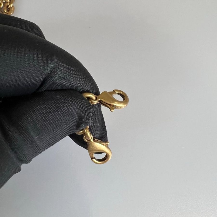 DIOR 拚色馬鞍兩用包-13