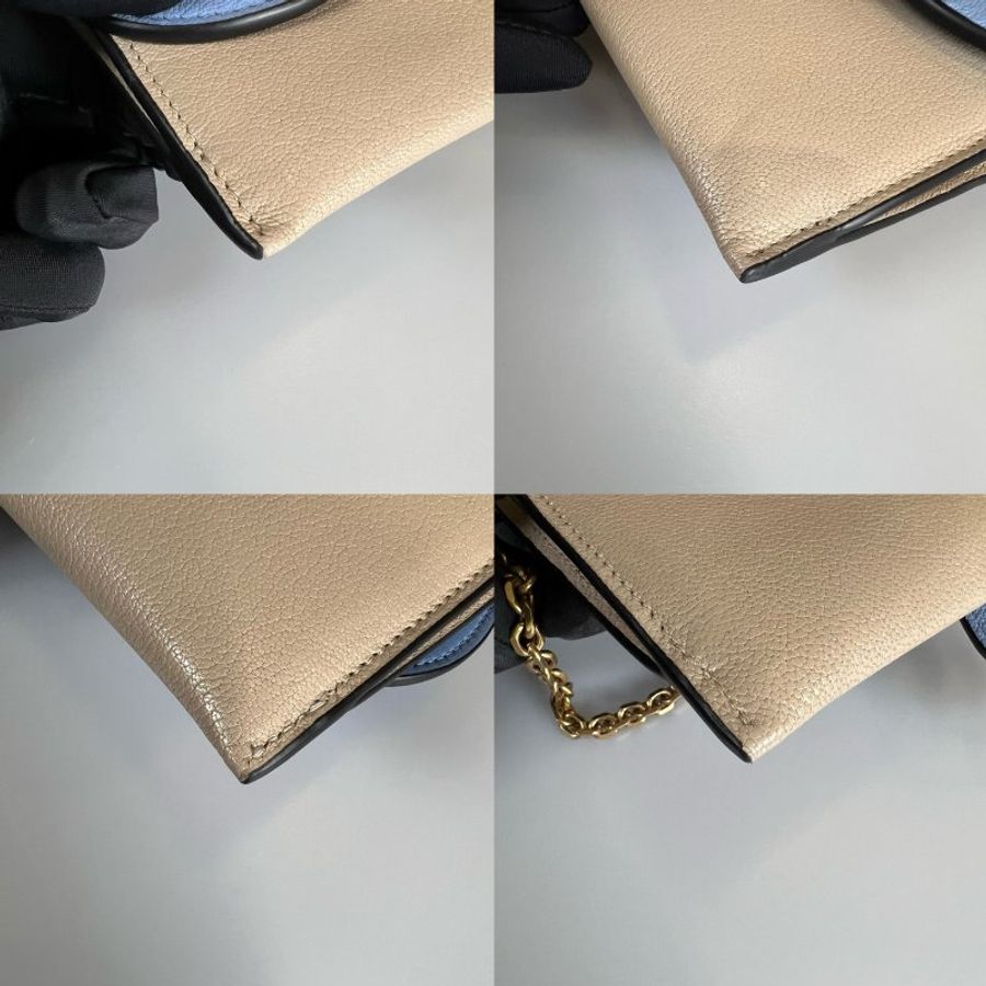 DIOR 拚色馬鞍兩用包-14