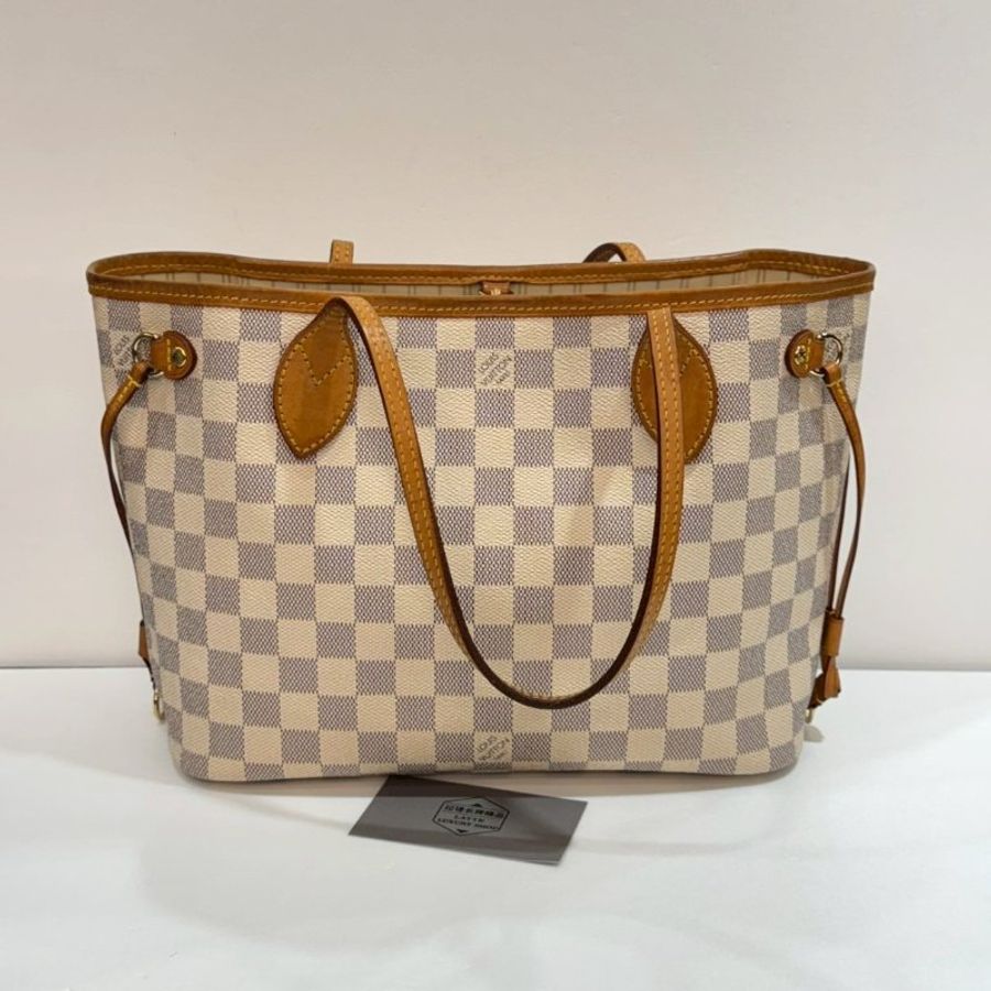 LV  小Neverfull PM 肩背包/手提包/托特包 8成新 (M-20)-1