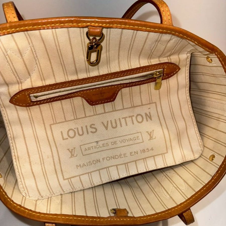 LV  小Neverfull PM 肩背包/手提包/托特包 8成新 (M-20)-16