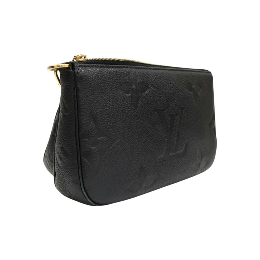 黑色 原花牛皮 Multi Pochette Accessoires 肩背包 M80399【LOUIS VUITTON LV 路易威登】 M80399-1