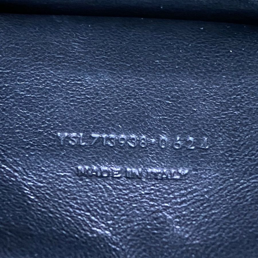 綠色 牛皮 LE 5A7小號 手提包 713938【SAINT LAURENT YSL 聖羅蘭 】 713938-6