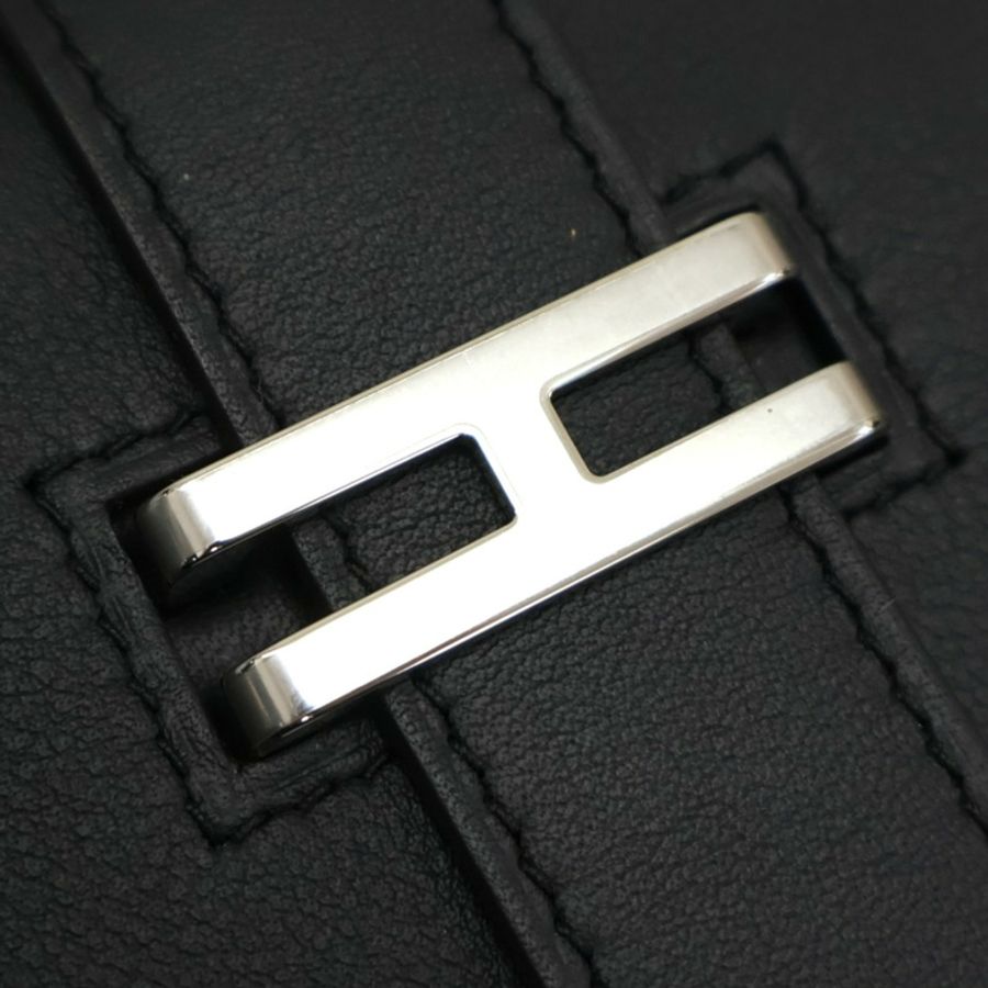 黑色 Swift牛皮 Elan Pocket 24 腰包 B刻【HERMES 愛馬仕】-6