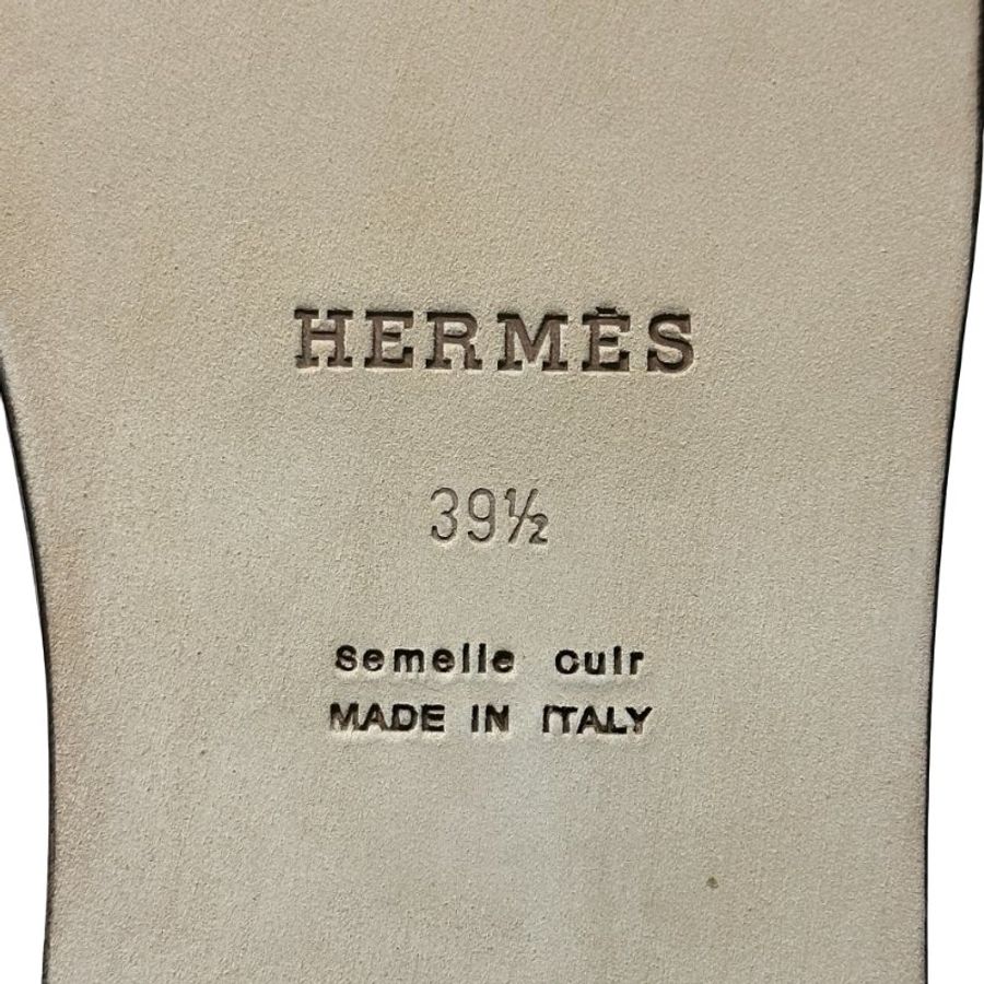 HERMÈS Izmir sandal men’s Shoes Brown-4