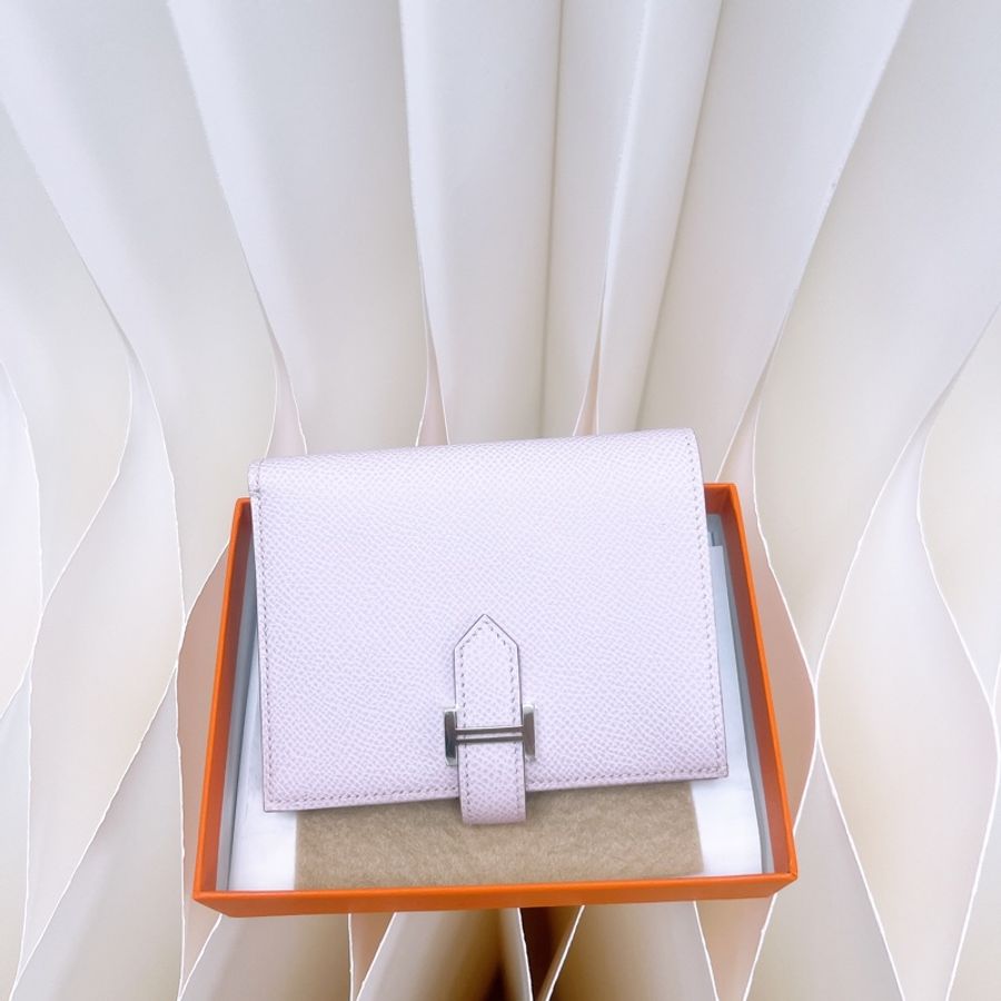 閒置 Hermes bearn compact 皮夾 夢幻紫 U-0