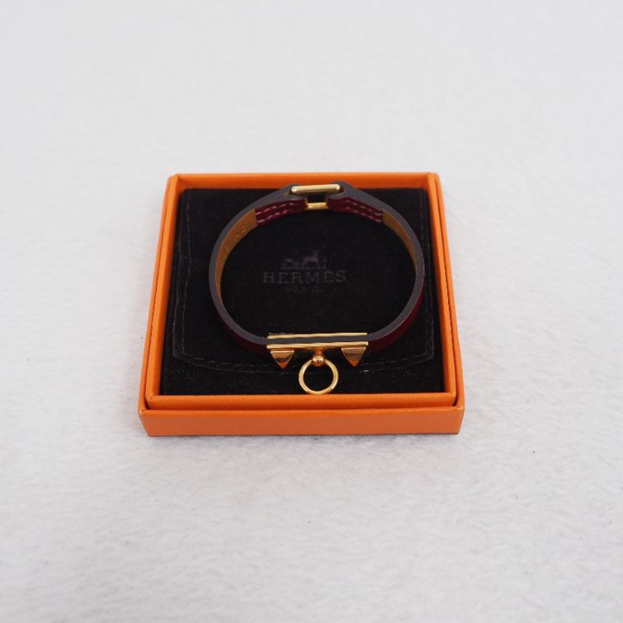 Hermes 紅色手環-0