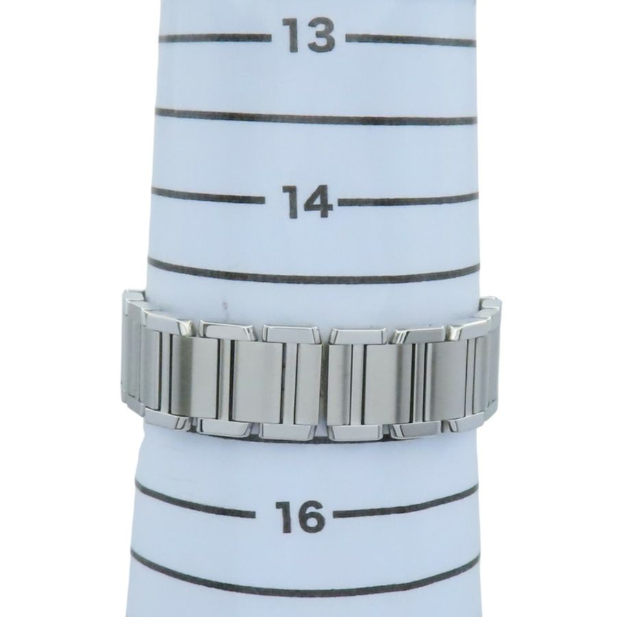 銀色錶盤 不鏽鋼 Tank Francaise SM 腕錶【Cartier 卡地亞】 W51008Q3-3