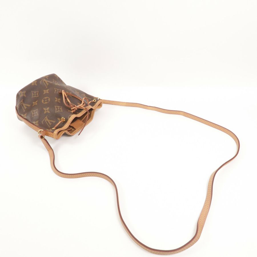 LOUIS VUITTON Monogram Nano Noe肩背袋-7