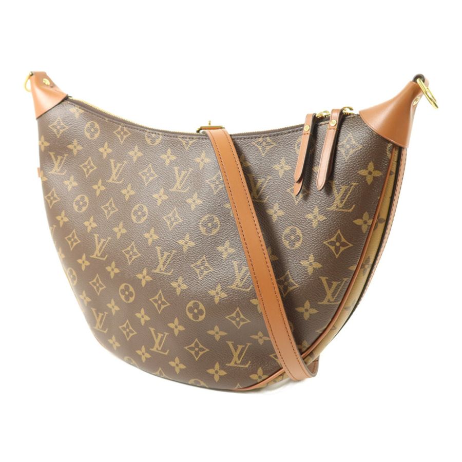 LOUIS VUITTON Monogram Reverse Loop Hobo肩背袋-1