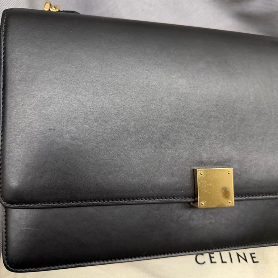 Celine Box 黑色橫向 Box-49
