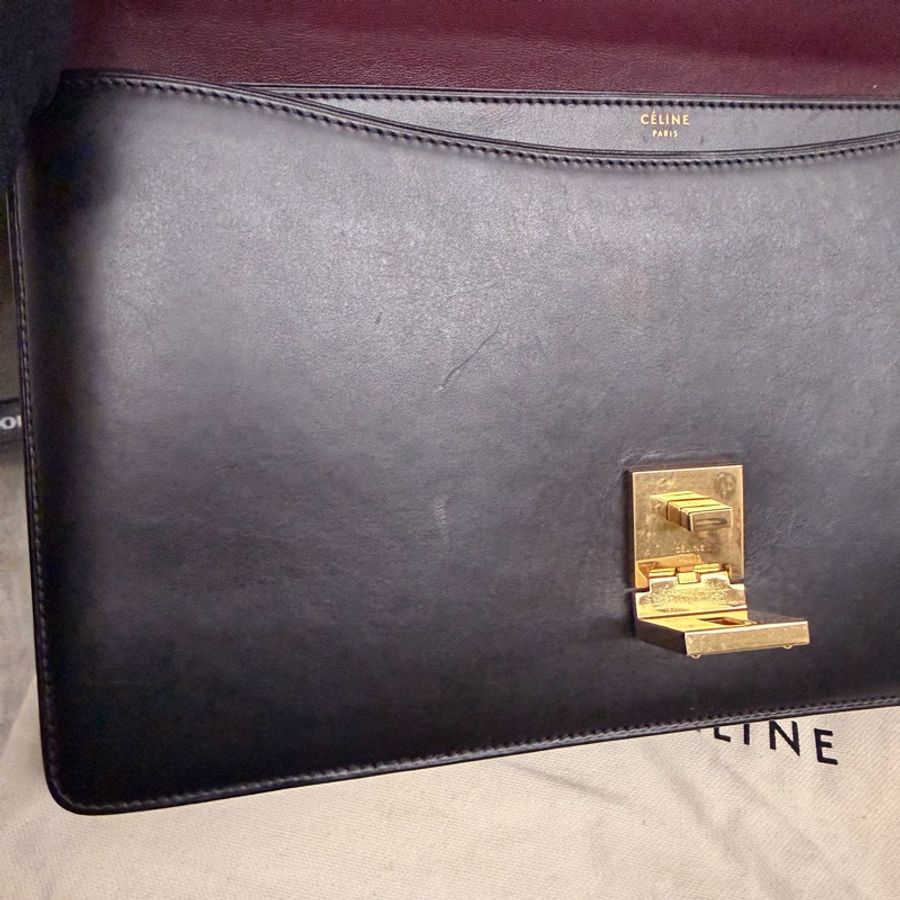 Celine Box 黑色橫向 Box-55