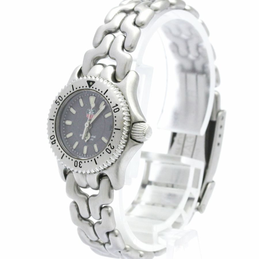 TAG HEUER Sel Professional 精鋼石英女錶 WG1413 拋光款-1
