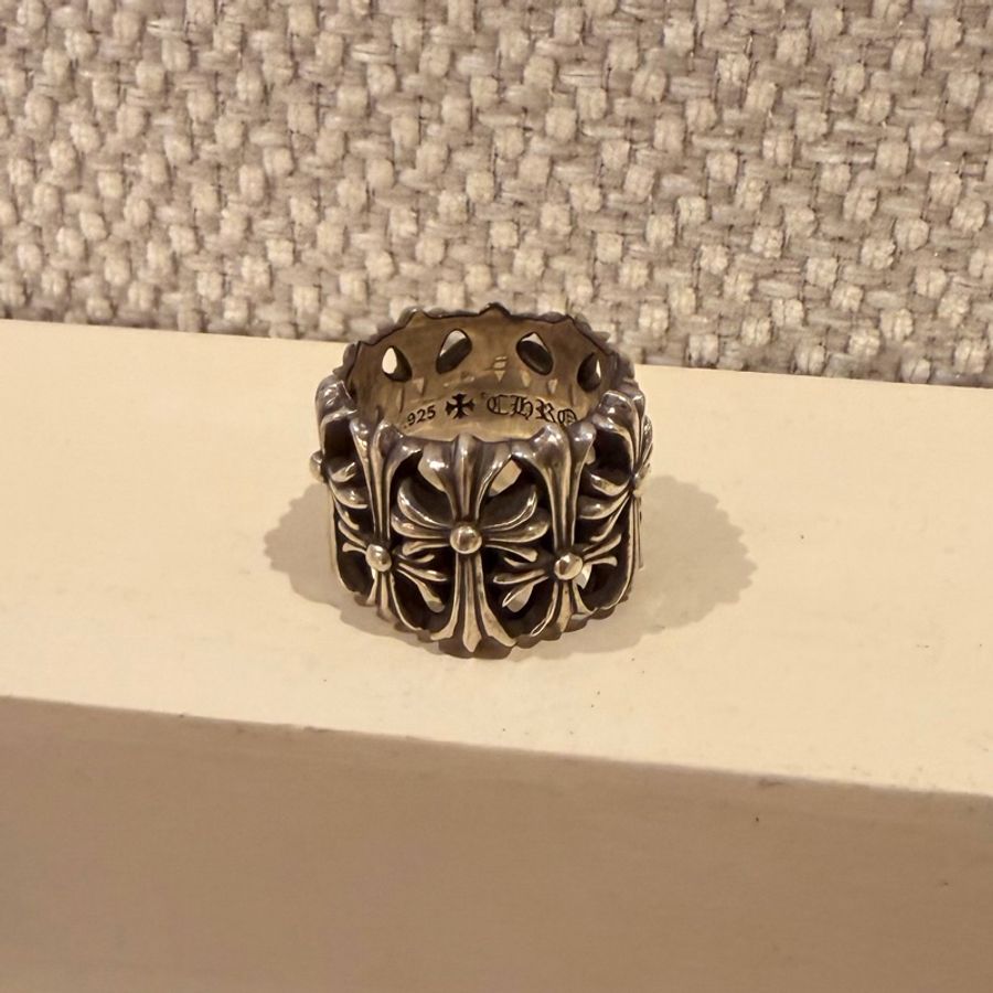 Chrome Hearts 木杖款 戒指 10號-5