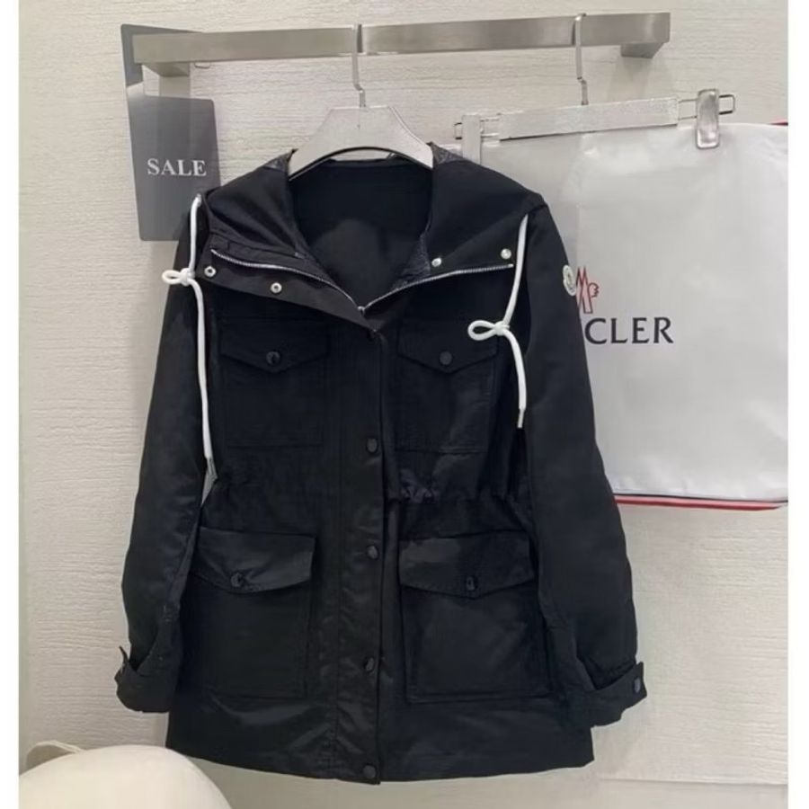 Moncler 風衣外套 衝鋒衣 機能外套 大童0號 黑色 MONCLER THEBERON FIELD JACKET-0