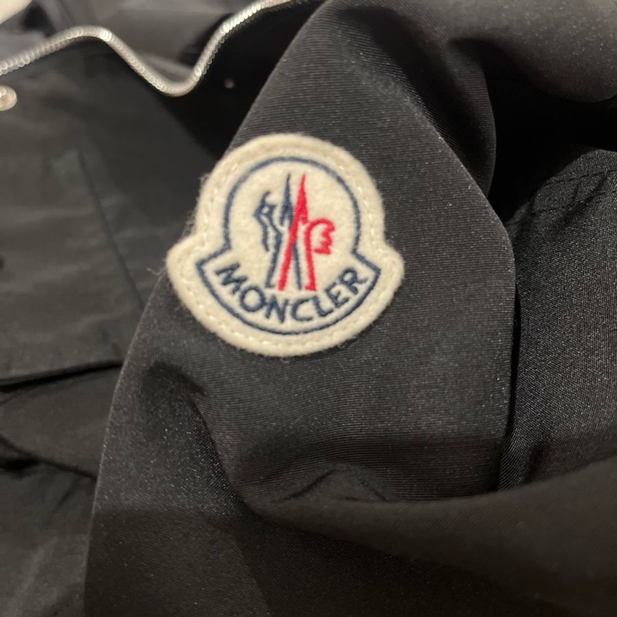 Moncler 風衣外套 衝鋒衣 機能外套 大童0號 黑色 MONCLER THEBERON FIELD JACKET-6