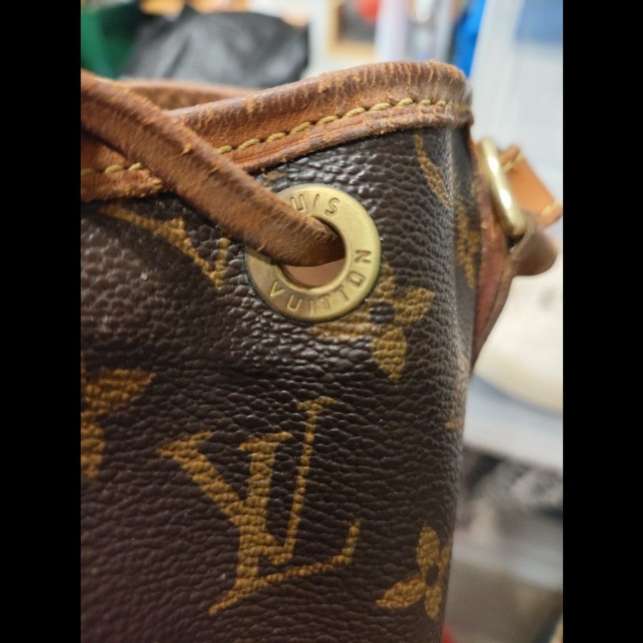 Louis Vuitton Monogram Noé 老花水桶包 肩背包 老件-28