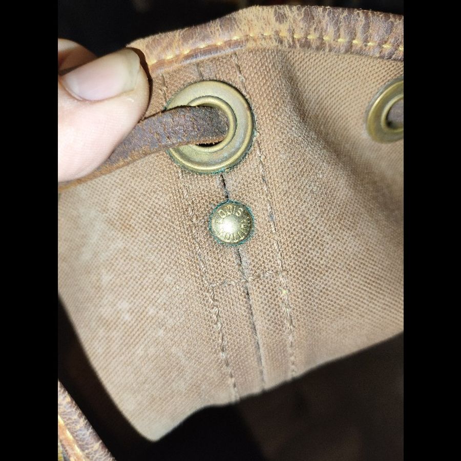Louis Vuitton Monogram Noé 老花水桶包 肩背包 老件-31