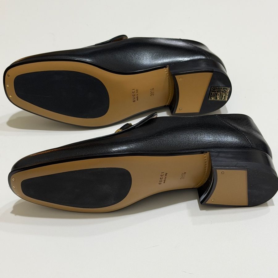 914intheair『全新閒置』Gucci古馳經典馬銜釦樂福鞋38.5(24.5cm)-17
