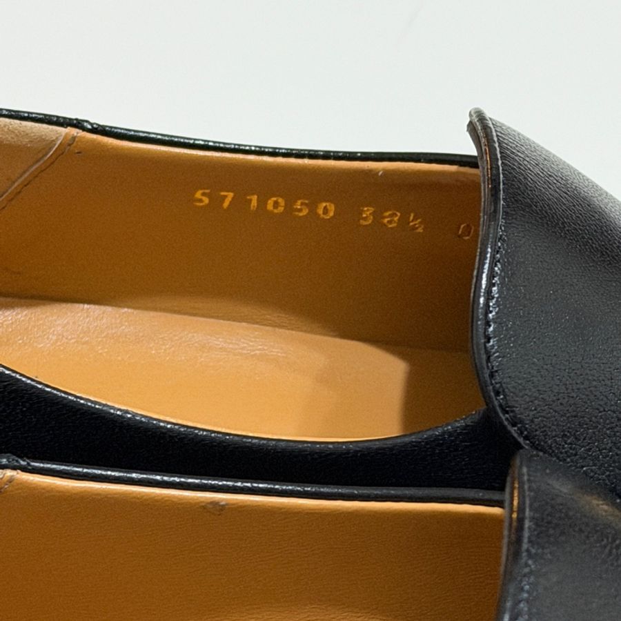 914intheair『全新閒置』Gucci古馳經典馬銜釦樂福鞋38.5(24.5cm)-25