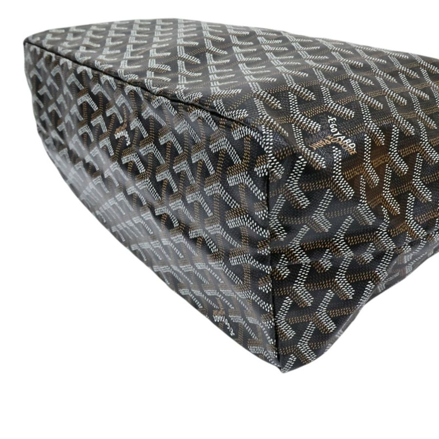棕色 Goyardine 塗層帆布 Saint Louis PM 托特包 肩背包【GOYARD 高雅德】 STLOUIPMLTY09CL09P-10