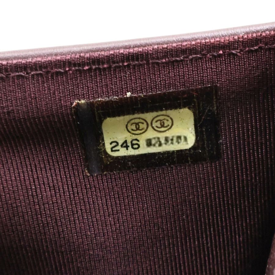 黑色牛皮 Flap 三折 長夾 A31506【CHANEL 香奈兒】 A31506-11
