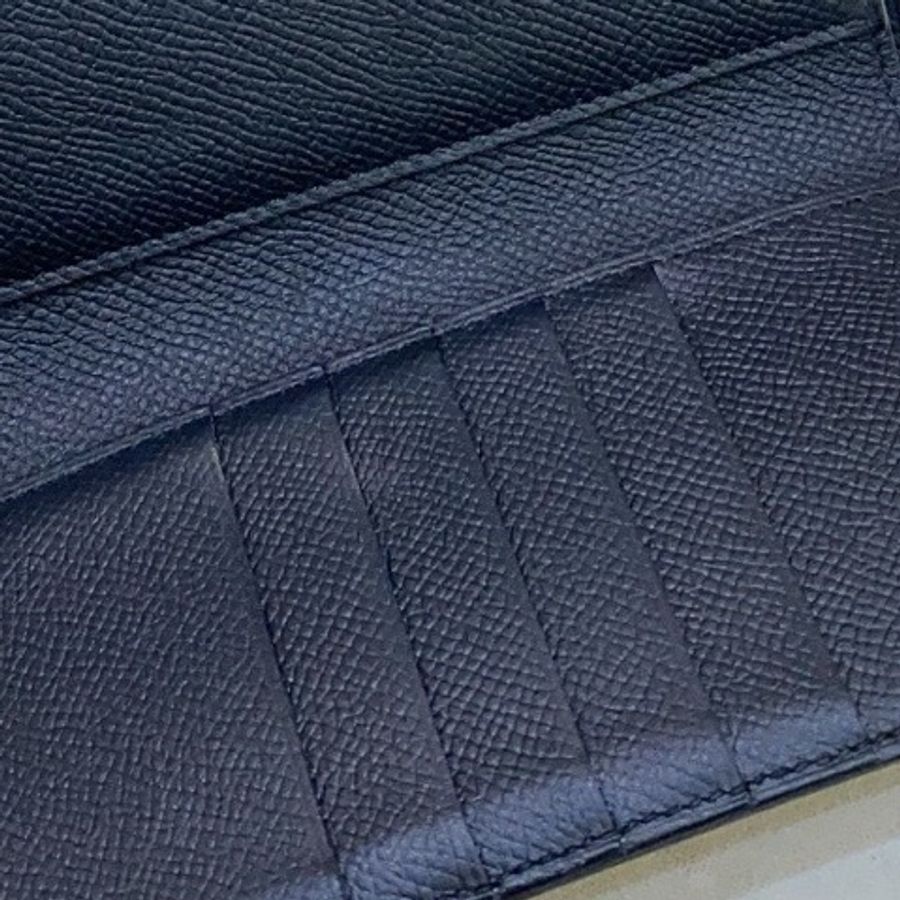 Hermes愛馬仕 黑銀 kelly 錢包卡包 D刻 e皮-6
