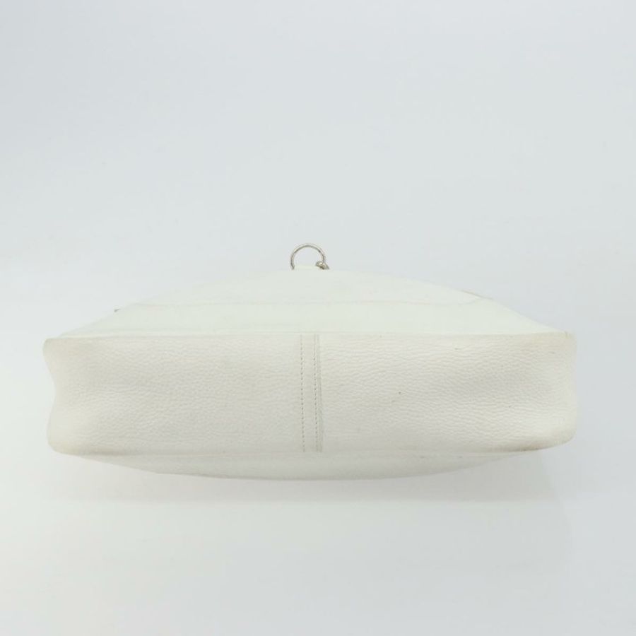 【日本直送】愛馬仕 Trim 35 肩背包,Togo 皮革,白色/銀色,正品編號 176262A-4